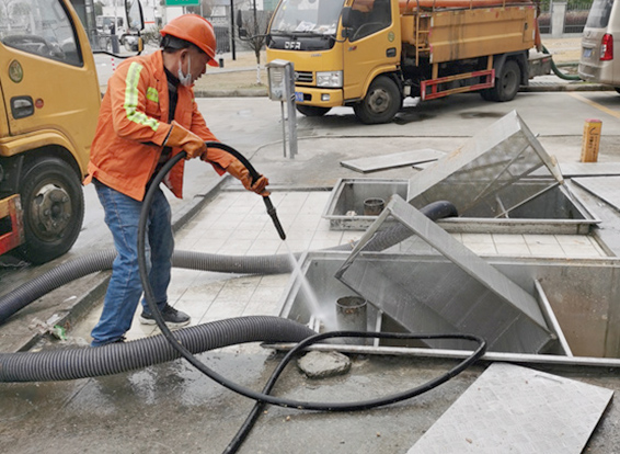 大岭山镇隔油池清理
